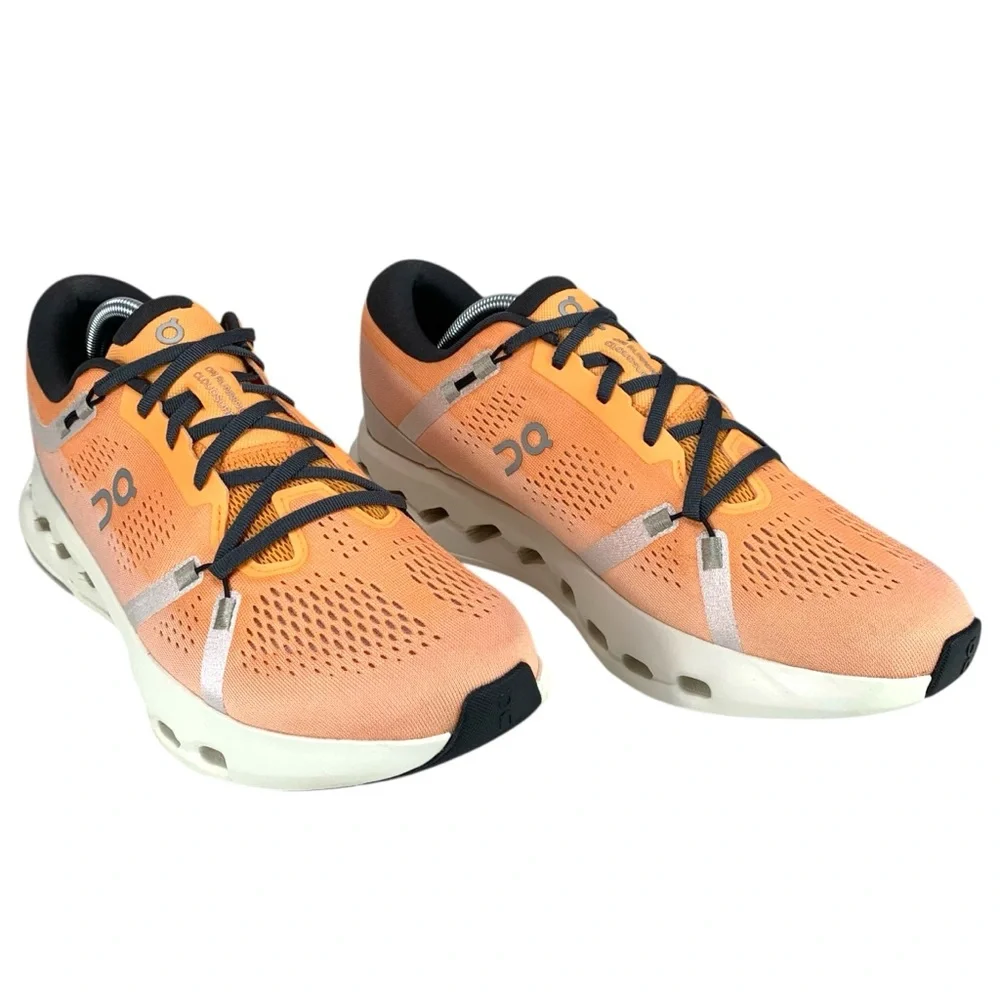 On Running‎ Men’s 11.5 Cloudsurfer 2 Tangerine Ivory Running Shoes